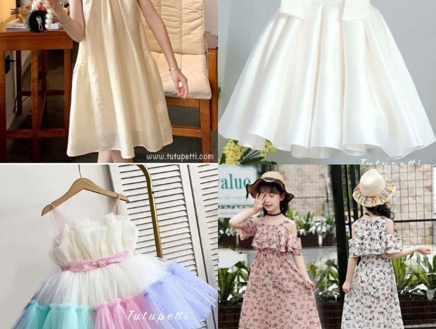 Đầm bé gái Tutupetti