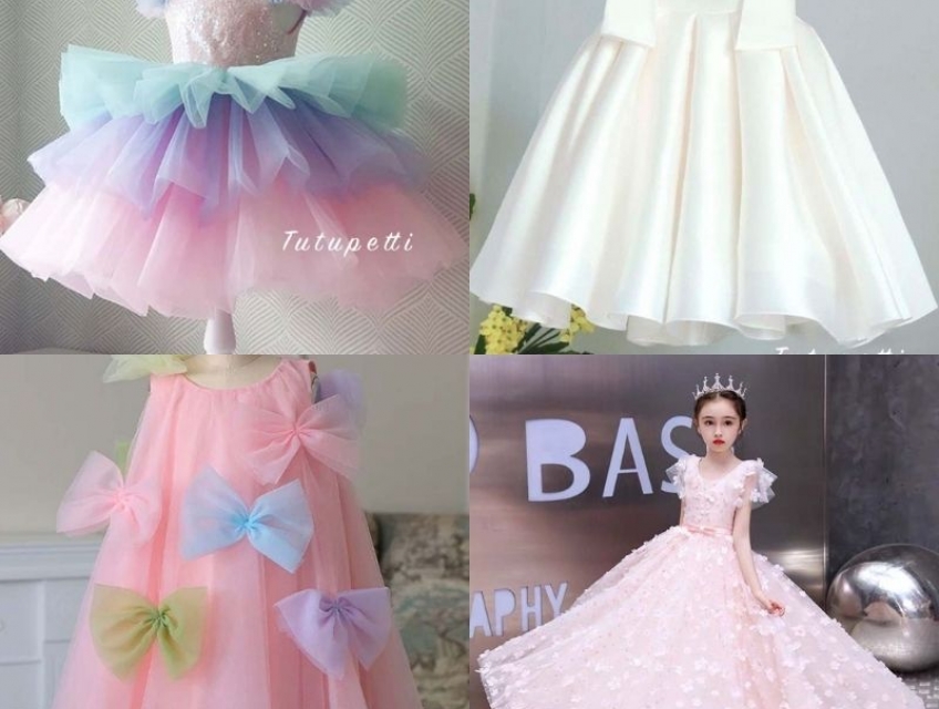 Đầm dự tiệc cho bé Tutupetti