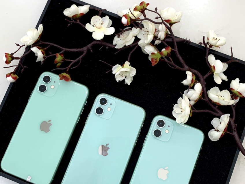 iphone 11 64gb xanh LL