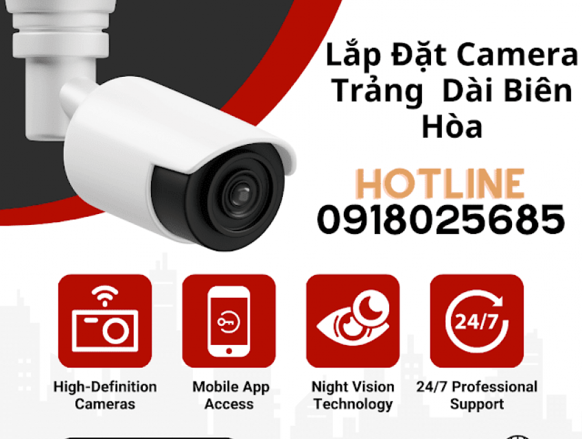 Lắp Camera Trảng Dài giá từ 590k- 0918025685 Hiếu