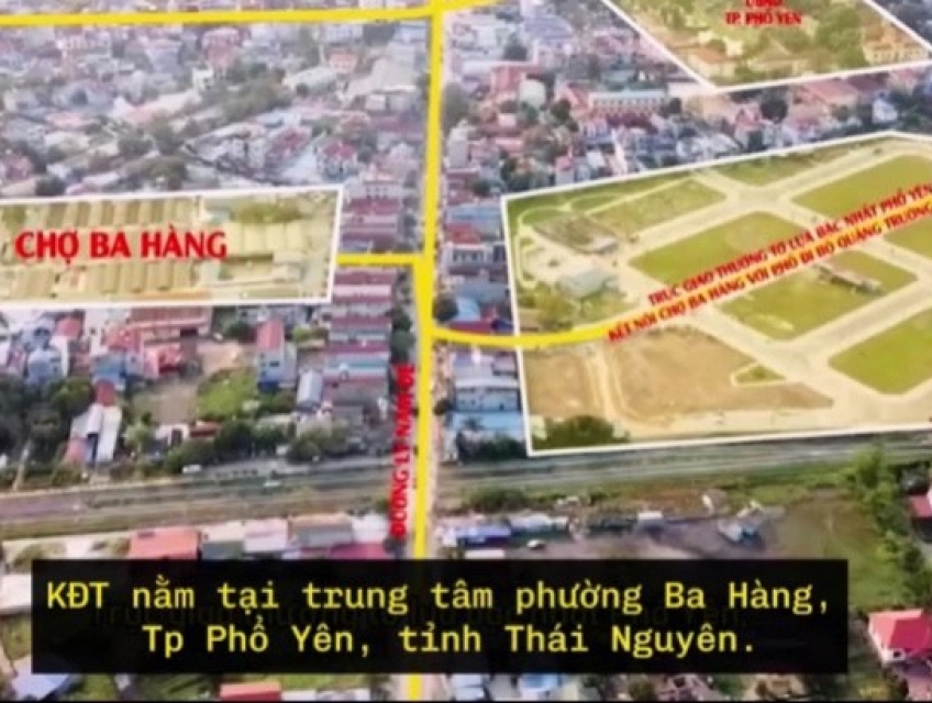 ► MUA ĐẤT TẶNG VÀNG - CẦN BÁN LÔ ĐẤT ĐẸP TẠI TP PHỔ YÊN- THÁI NGUYÊN