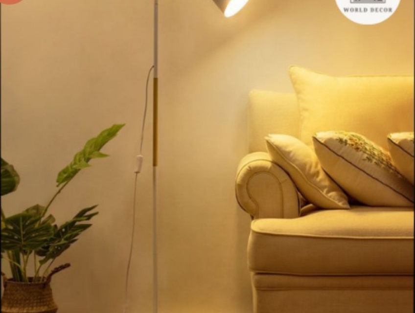 Đèn sàn decor phòng ngủ
