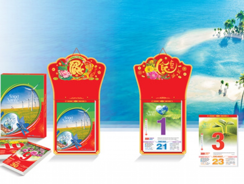 Địa chỉ in lịch tết uy tín chất lượng tại Hồ Chí Minh