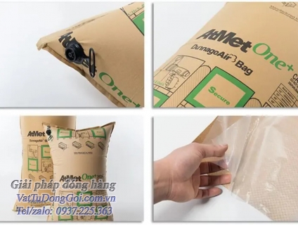 Túi khí chèn hàng Atmet one, túi khí chèn hàng container, air bag