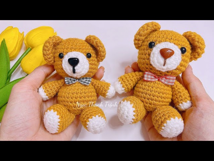 Những Mẫu Gấu Bông Handmade Đáng Yêu – Mang Tình Yêu Vào Từng Đường Ki