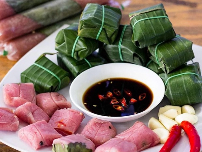 Nem chua chiếc lá ổi thơm ngon