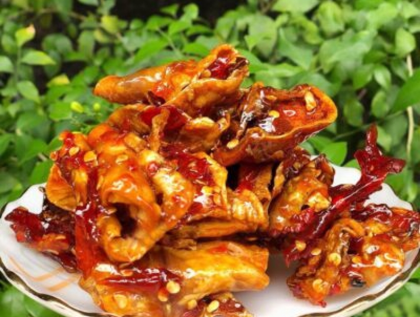 Mực Ngào Tương ớt Anh Phương cay nồng