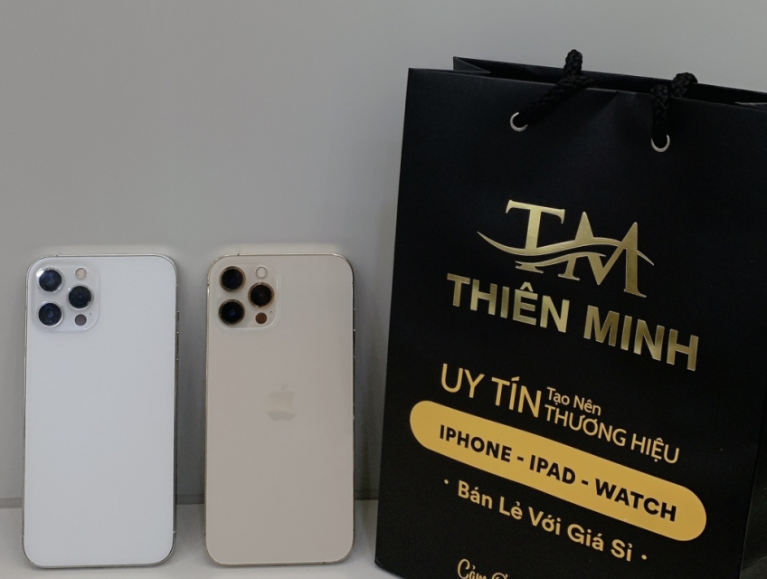 IPHONE 12PROMAX 256GB VÀNG , TRẮNG 256GB