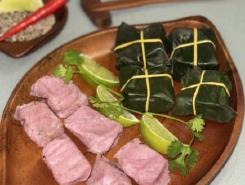 Nem chua chiếc lá ổi thơm ngon