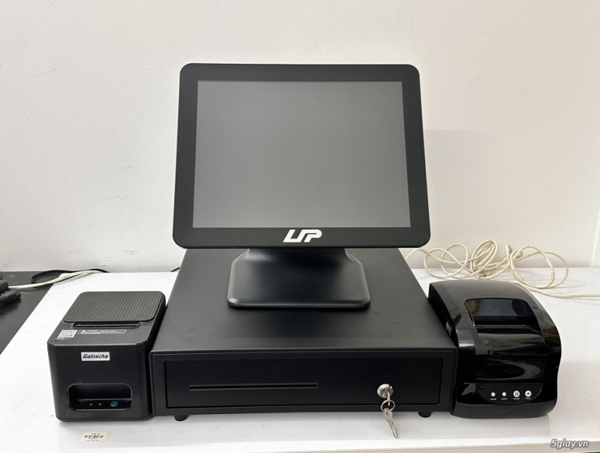 Máy tính tiền cảm ứng cho quán trà sữa : 0917.66.4444