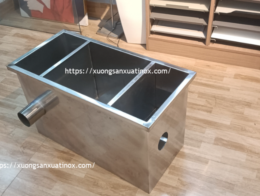 Bẫy mỡ inox cho nhà hàng