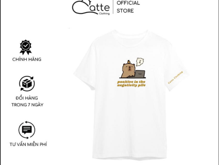 Áo thun Capypara cực chất cho giới trẻ