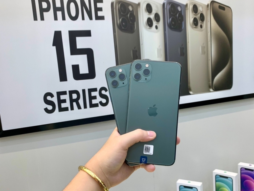 IPHONE 11PROMAX 64GB XANH LL