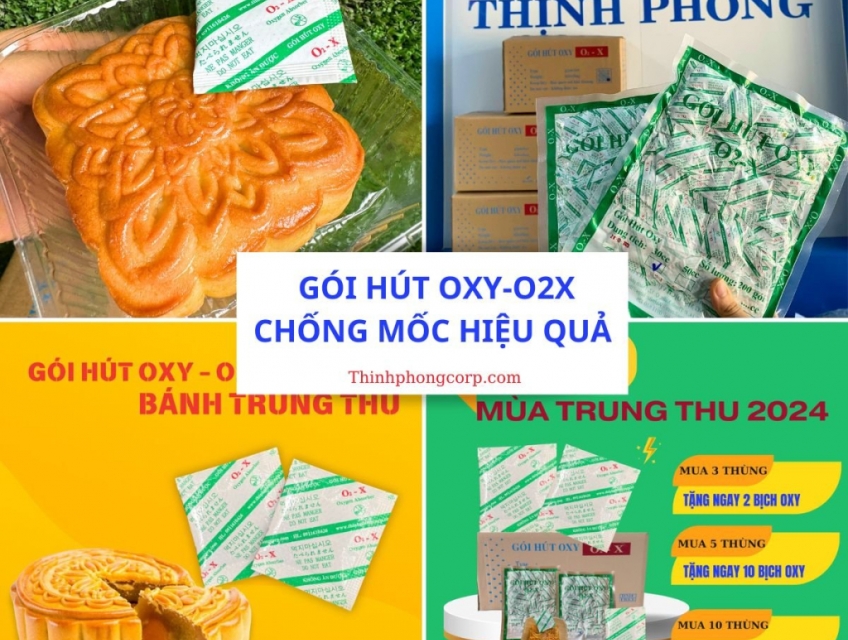 Gói Hút Oxy Cho Bánh Trung Thu
