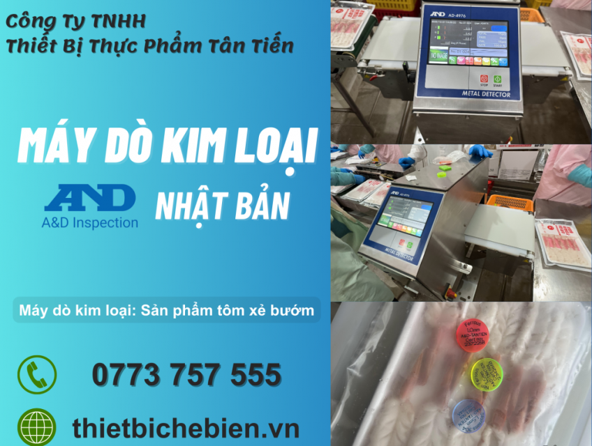 Máy dò kim loại thực phẩm tại Hà Nội