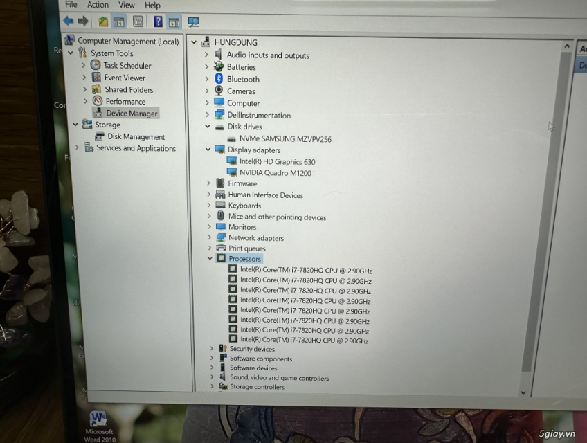 Máy trạm Dell - Màn 4K , nhìn như XPS