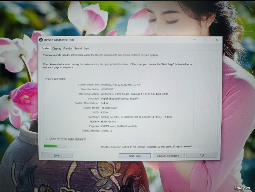 Vài  chục cây máy trạm Dell từ Mỹ