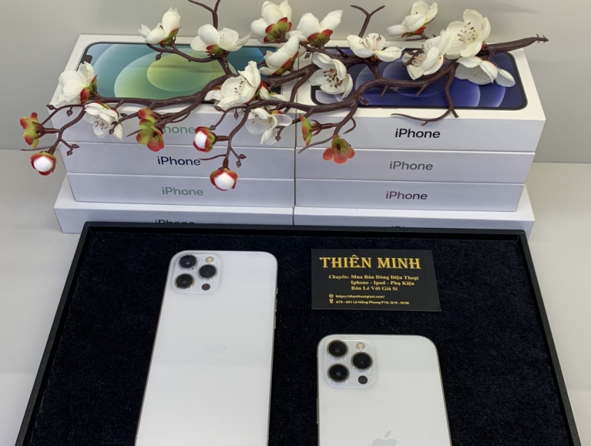 IPHONE 12PROMAX 256GB TRẮNG