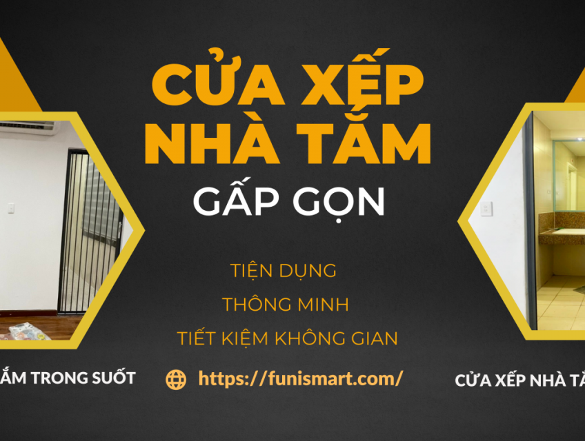 CỬA XẾP NHÀ TẮM  THÔNG MINH GIÁ RẺ NHẤT THỊ TRƯỜNG
