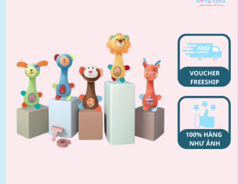 Top 3 đồ chơi trẻ sơ sinh 1 tháng tuổi tại Bông Kids shop