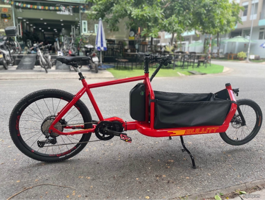 XE ĐẠP CARGO LÊN MID DRIVE EBIKE.