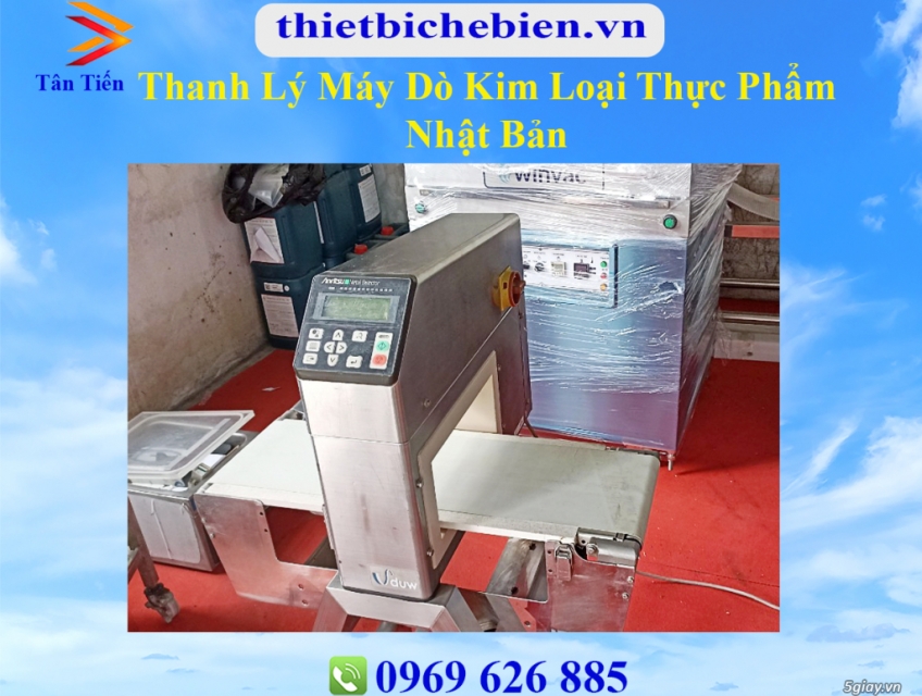 Thanh lý máy dò kim loại thực phẩm Nhật Bản