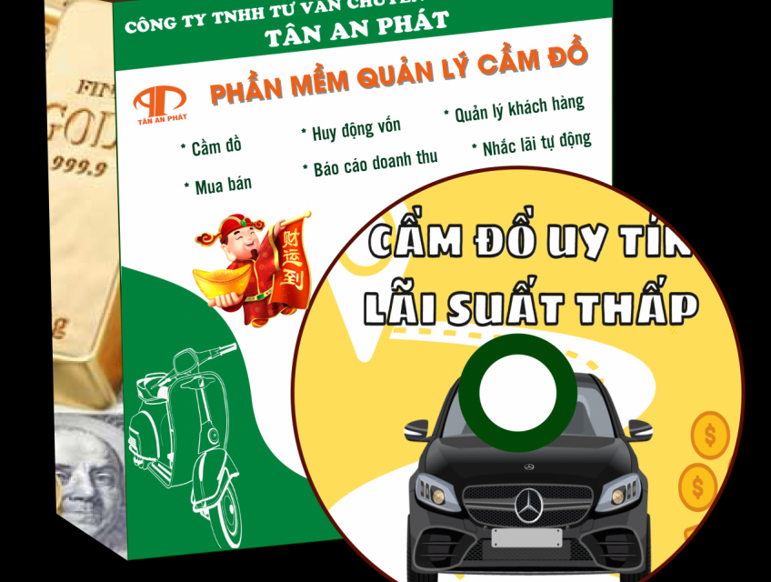 Phần mềm quản lý cho tiệm cầm đồ : 0917.66.4444