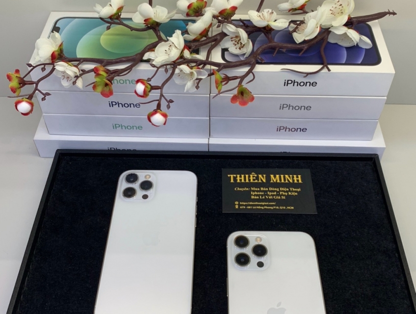 IPHONE 12PROMAX 256GB TRẮNG LL