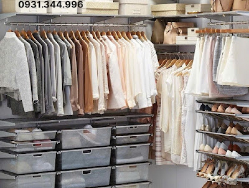 Bộ thanh ray treo quần áo AMD – gọn nhà – bớt stress