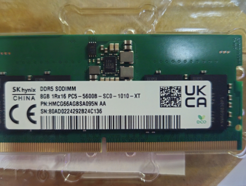 Ram DDR5 bus 5200 laptop 8gb tháo máy