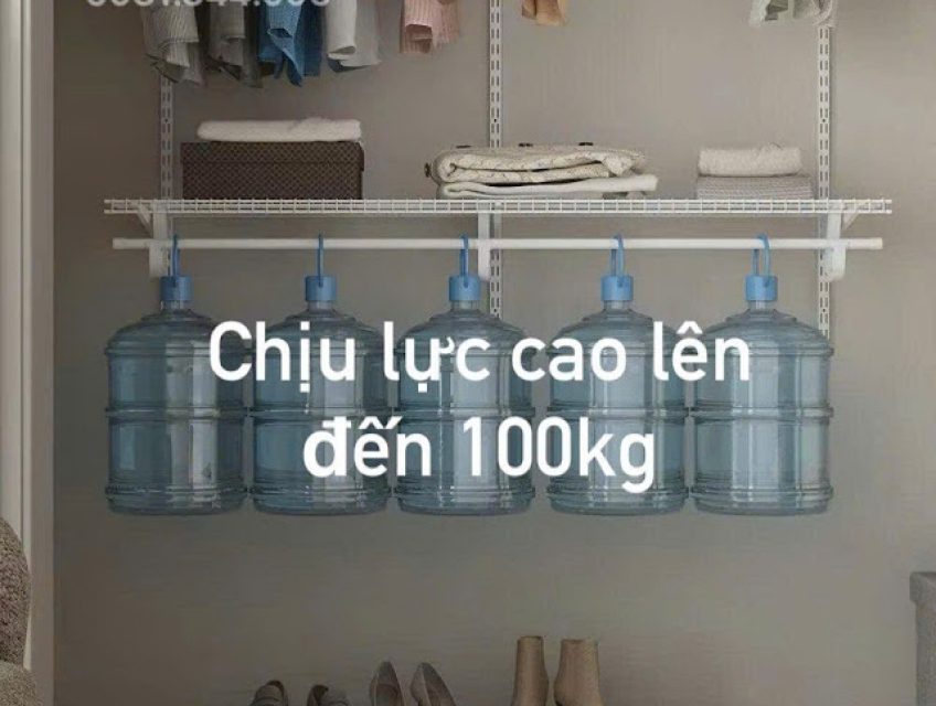 BỘ KỆ QUẦN ÁO AMD – CHỊU LỰC CỰC ĐỈNH, TREO NẶNG CỠ NÀO CŨNG KHÔNG LO