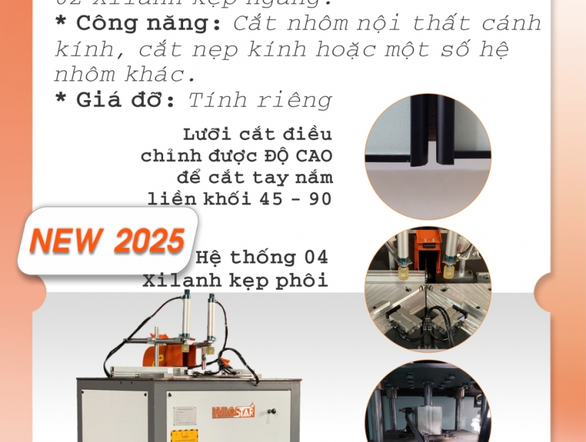 MÁY CẮT NHÔM NỘI THẤT