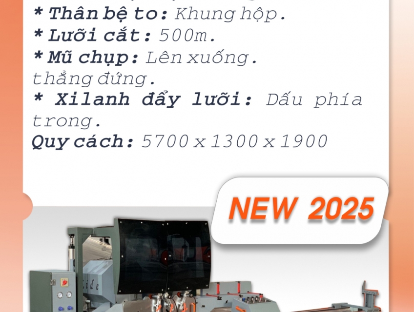 MÁY CẮT NHÔM 09 LƯỠI 500