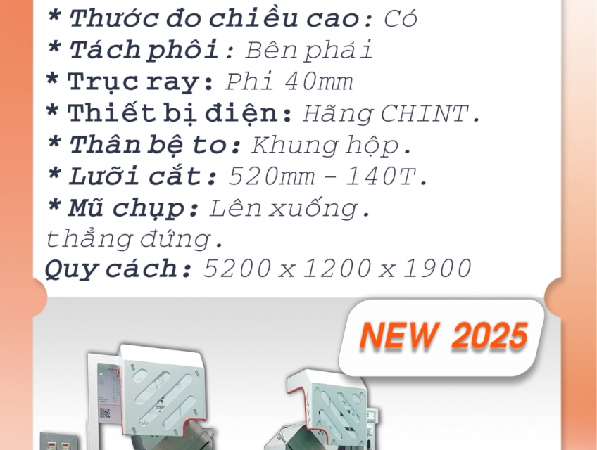 MÁY CẮT NHÔM 2 ĐẦU 09 LƯỠI 520