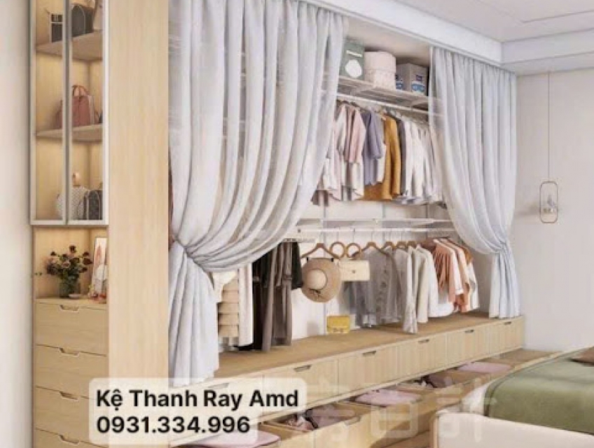 BỘ KỆ QUẦN ÁO AMD – LINH HOẠT & KHÔNG GIỚI HẠN