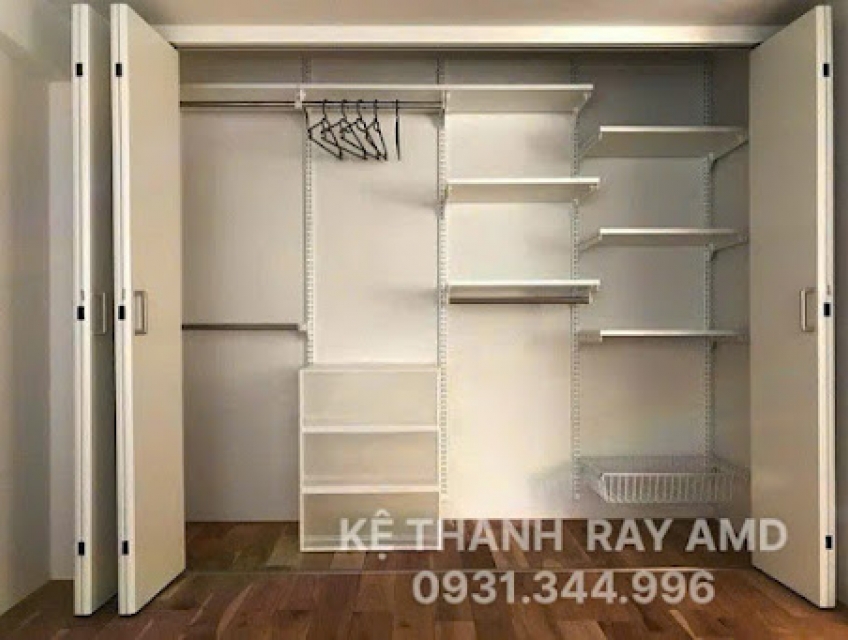 BỘ KỆ QUẦN ÁO AMD – GIẢI PHÁP TREO GỌN VÀ LINH HOẠT CHO MỌI KHÔNG GIA