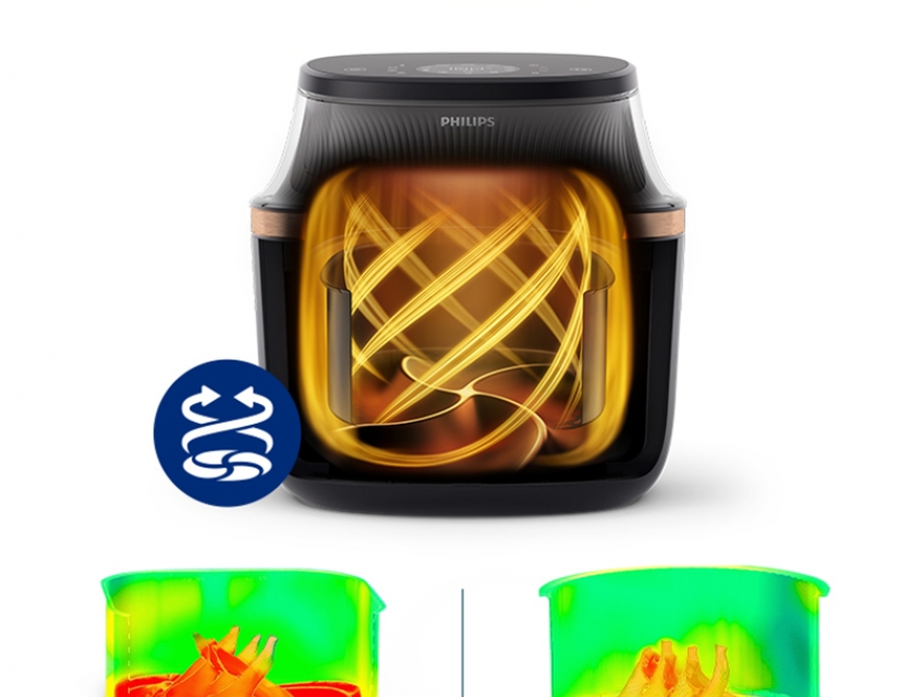 Nồi chiên Philips NA342/00 công suất mạnh, làm nóng nhanh chóng
