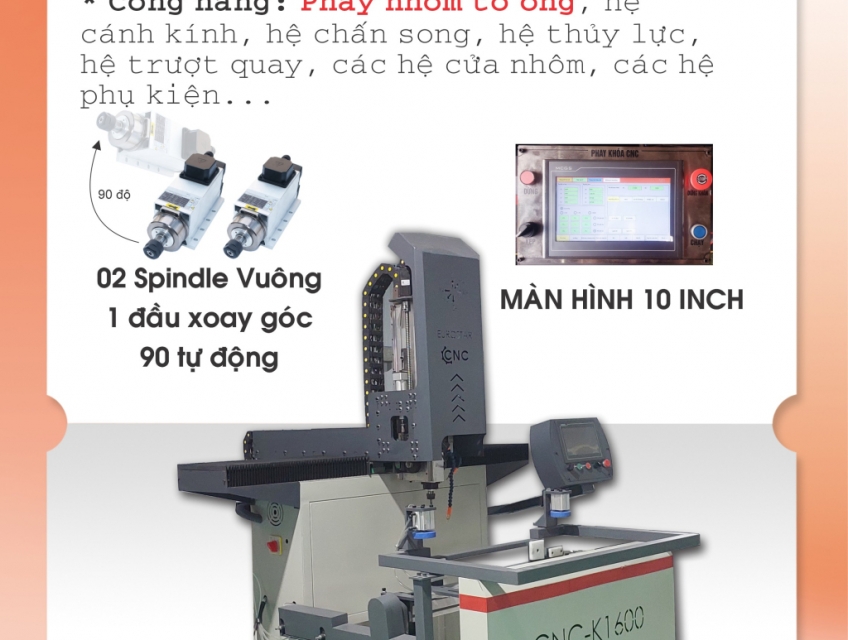 MÁY KHOÉT KHÓA 2 ĐẦU XPRO K1402