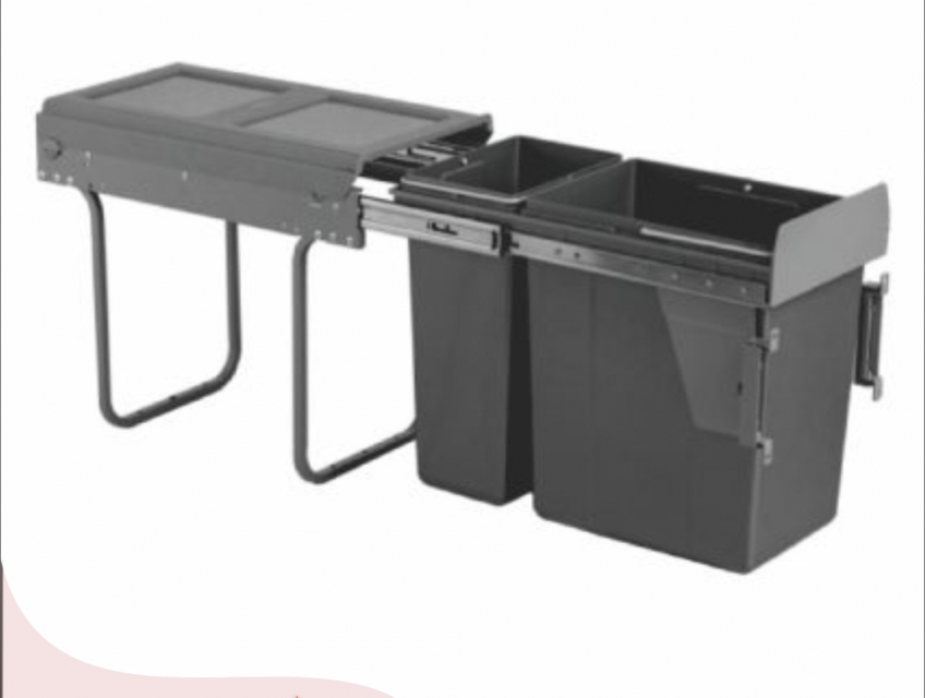 THÙNG RÁC ĐÔI NHỰA ABS CAO CẤP