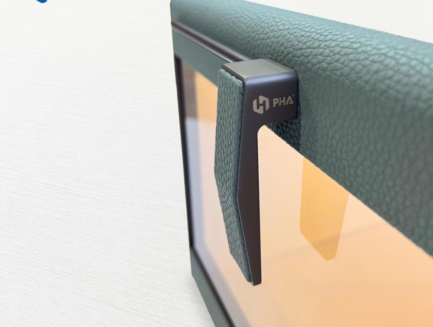 TAY NẮM BỌC DA HÌNH CHỮ NHẬT