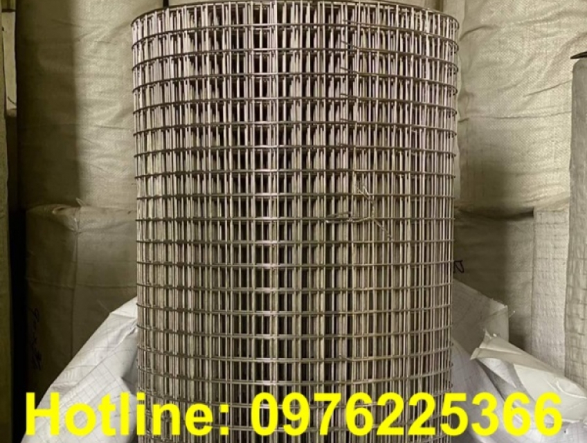 Lưới hàn inox 304 ô 12x12x1ly