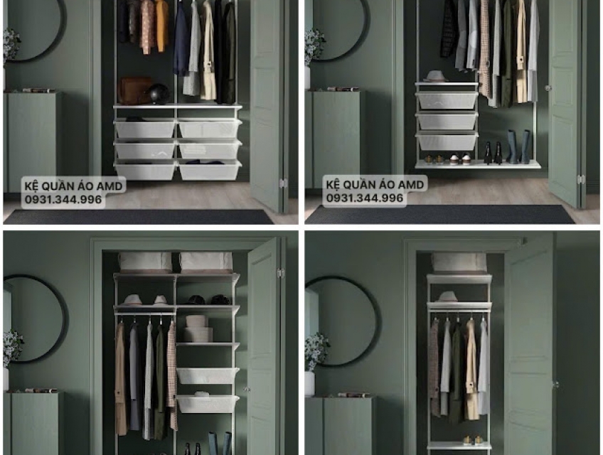 1 bộ kệ – 1 không gian – Vô vàn cách trưng bày theo ý bạn