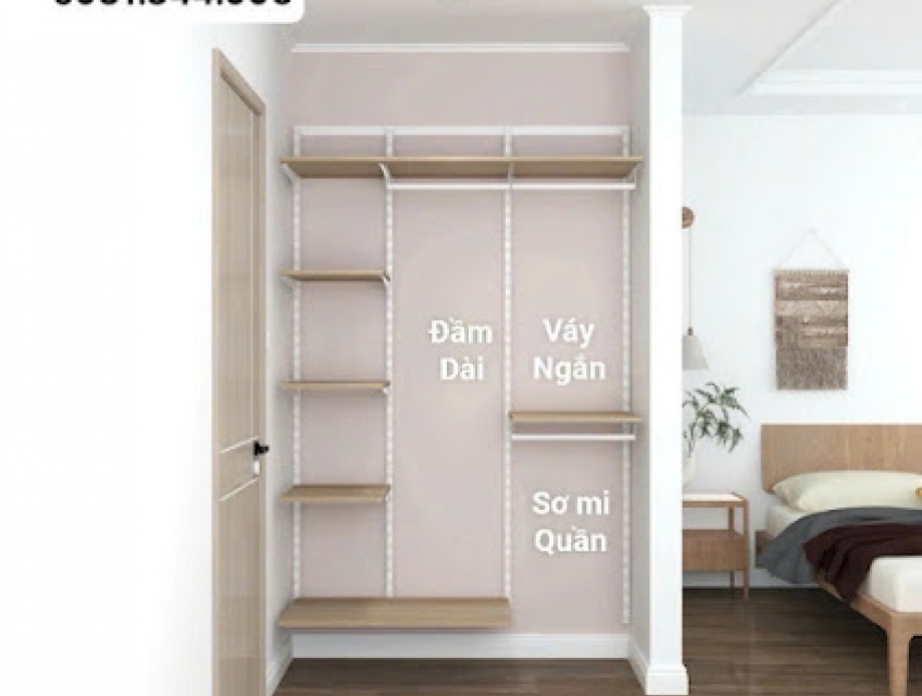 Bộ kệ quần áo AMD – Đầu tư một lần, sử dụng thoải mái!