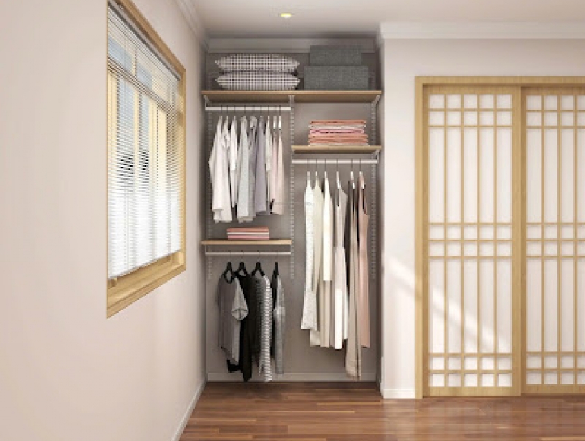 Bộ kệ quần áo AMD – Giải pháp tổ chức không gian linh hoạt, cá nhân hó