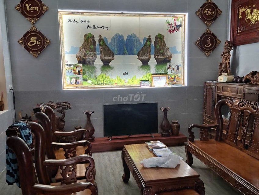 BÁN NHÀ 2 MẶT TIỀN, 3 TẦNG, 4 PHÒNG NGỦ