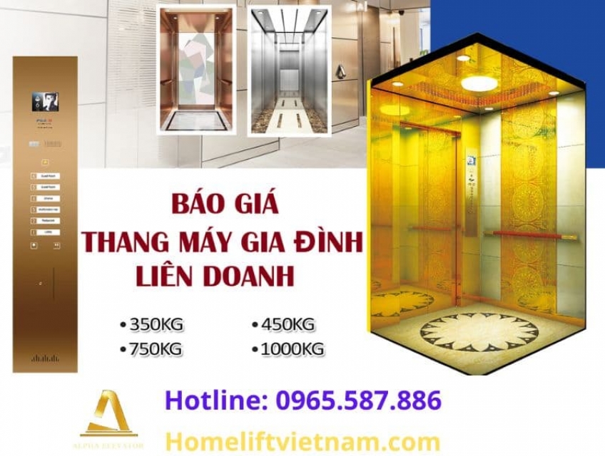 Giá Thang Máy Gia Đình Liên Doanh