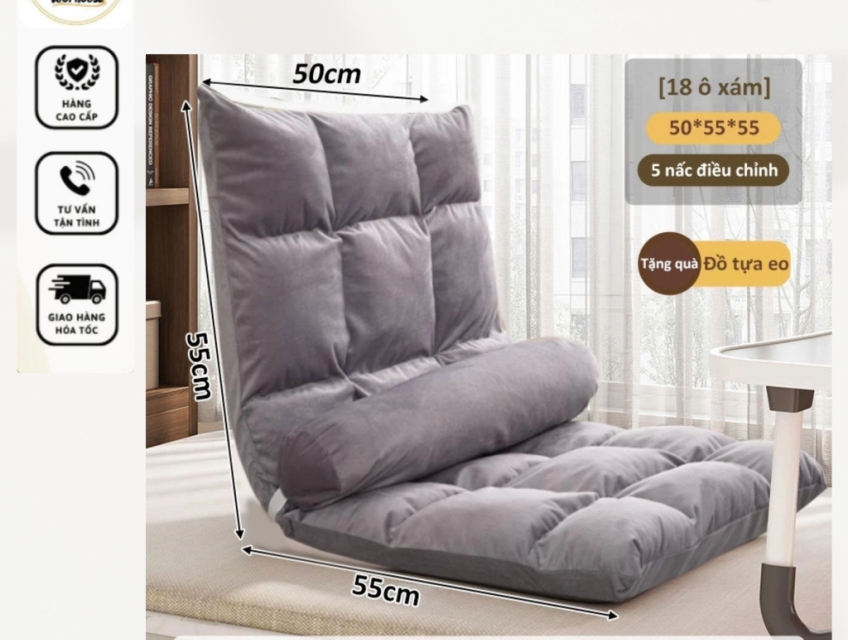 Ghế Lười Tựa Lưng – Sofa bệt