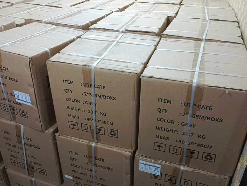 Cáp mạng CAT6 305m 23AWG Blue Dlink NCB-C6UBLUR-305F1A-23