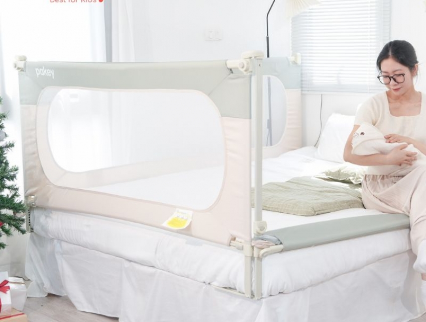 Có nên mua thanh chắn giường cho bé hay không?