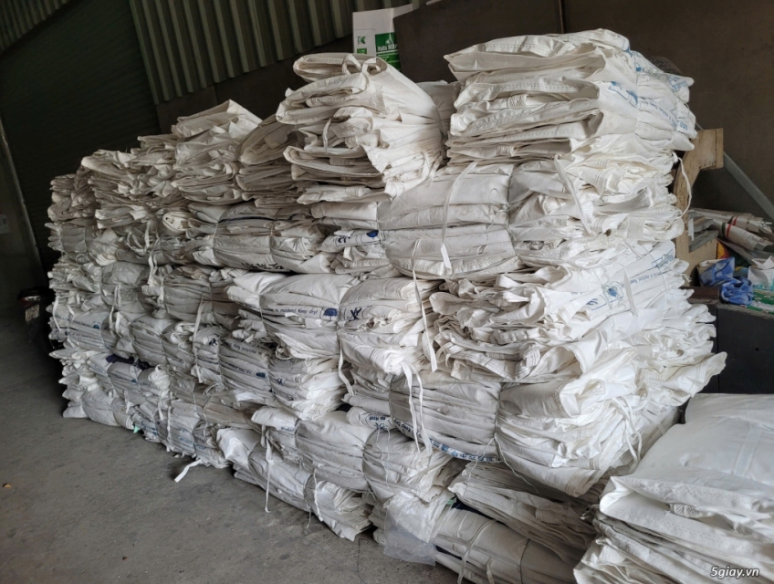Bao jumbo 1 tấn được sử dụng phổ biến chứa hàng trữ kho xuất khẩu